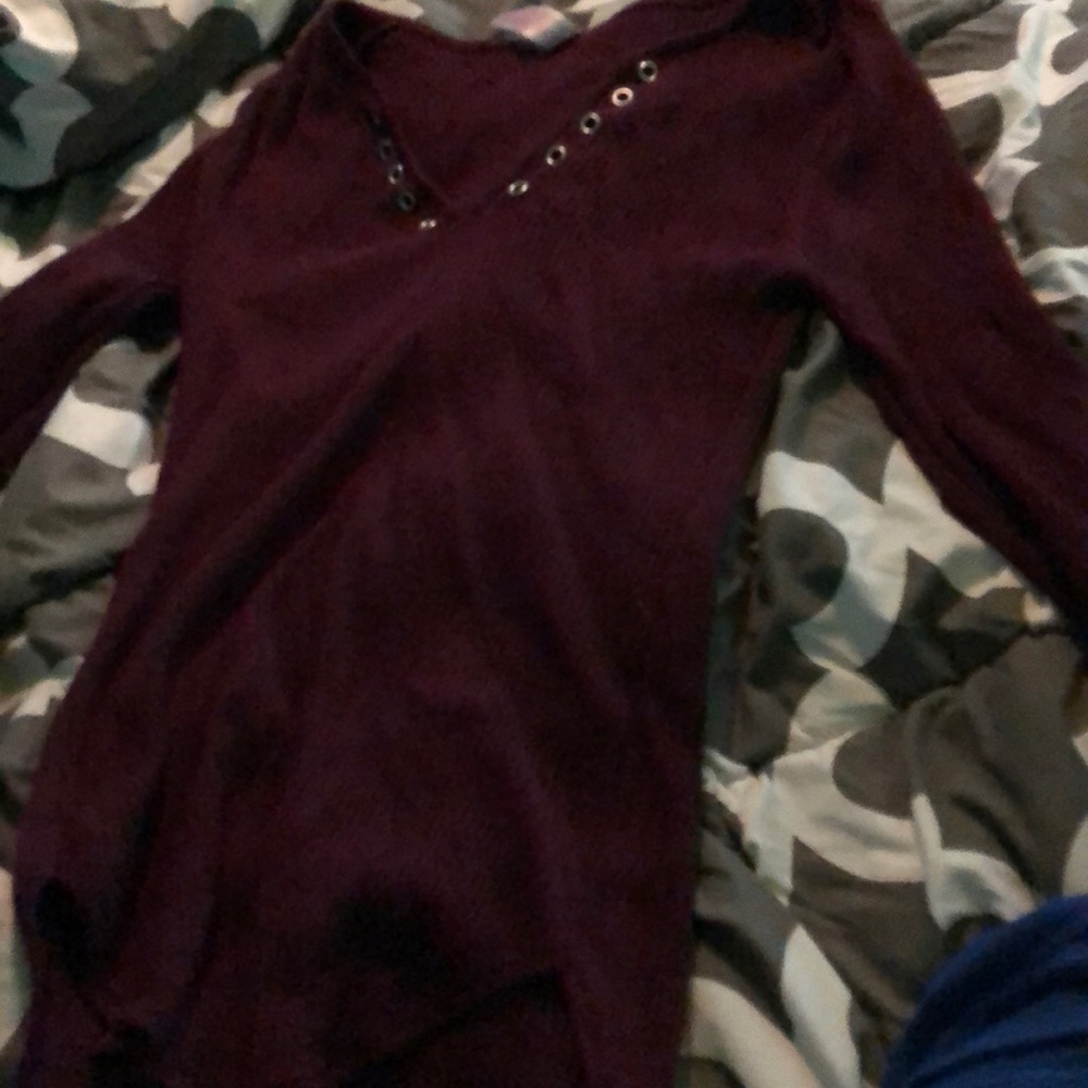Maroon long sleeve